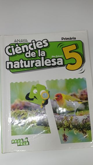 Libro ciencias naturales 5 primaria