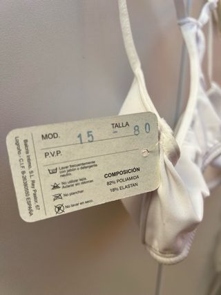 3 Sujetadores Baleris NUEVOS. De mercería-lencería