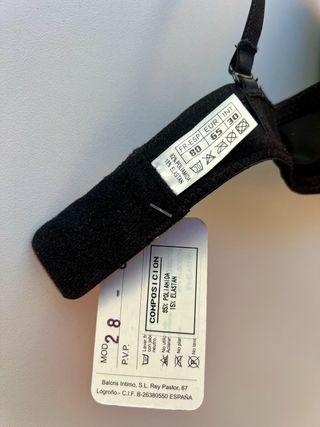 Sujetador NUEVO. Mercería-lencería. Baleris