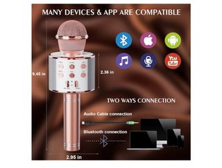 Microfono karaoke bluetooth 