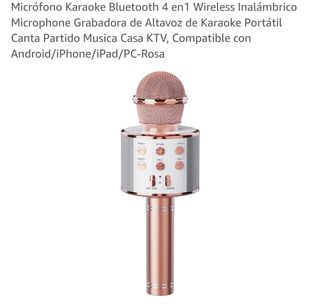 Microfono karaoke bluetooth 