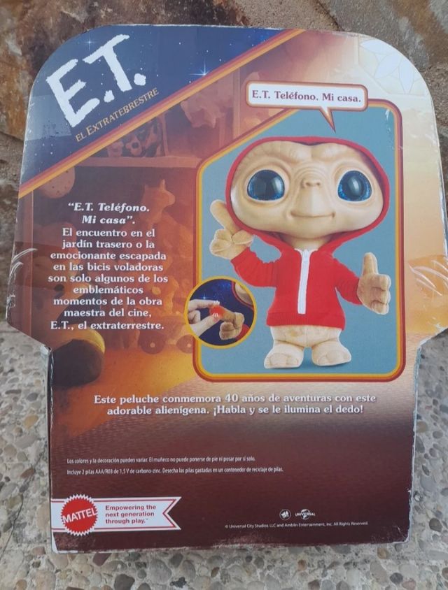 Peluche ET El extraterrestre