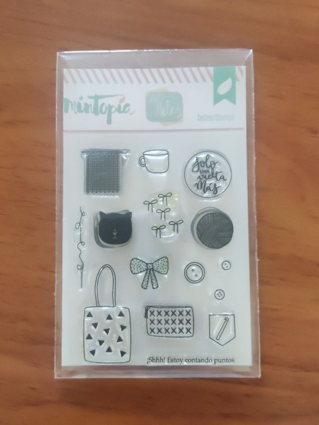 Sello acrílico una vuelta más mintopia