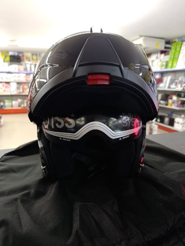 Casco LS2 Storbe Abatible Negro Talla XS
