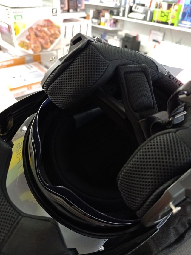 Casco LS2 Storbe Abatible Negro Talla XS