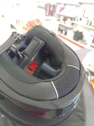 Casco LS2 Storbe Abatible Negro Talla XS