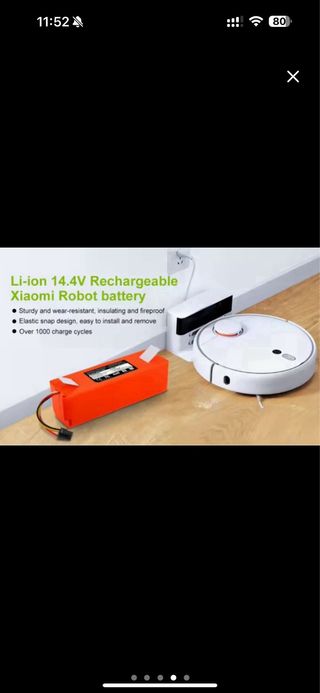Batería Litio para Robots Roborock Xiaomi Mijia