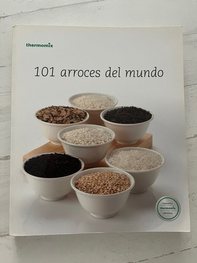 Libro “101 arroces del mundo “ thermomix