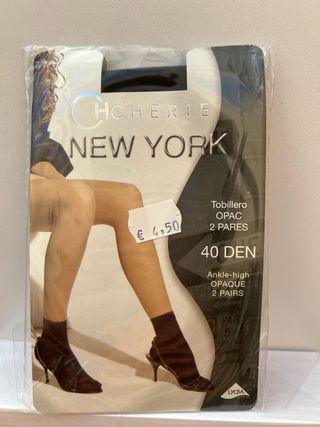 Medias. Tobillero OPAC. 40 DEN. 2 pares. NUEVO.