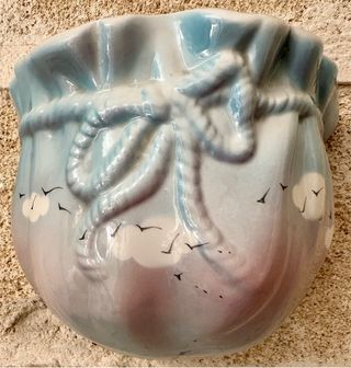 2 Fioriere da parere ceramiche bassano m. italy