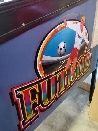 Maquina recreativa pinball futbol