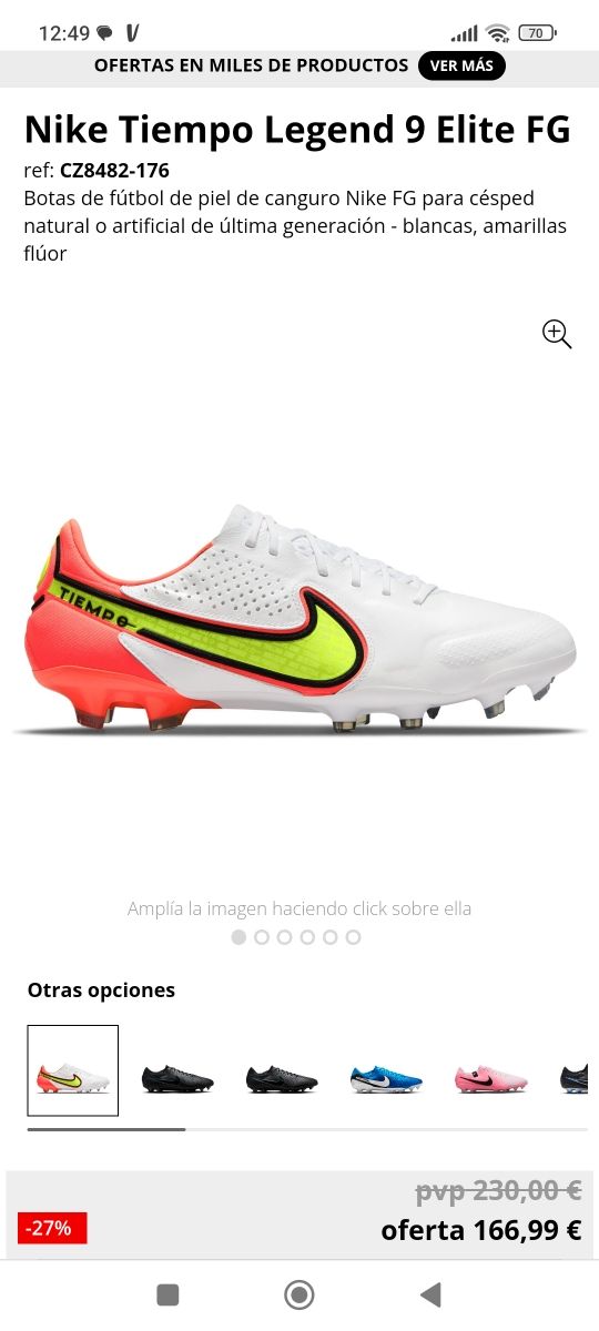 Botas futbol Nike