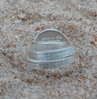 Anillo ajustable de plata