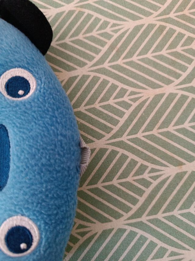 Almohada cervical viajes bebé 