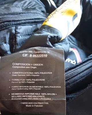 Pantalon moto hombre invierno M