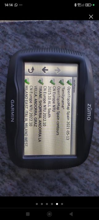 GPS Garming Zumo 350