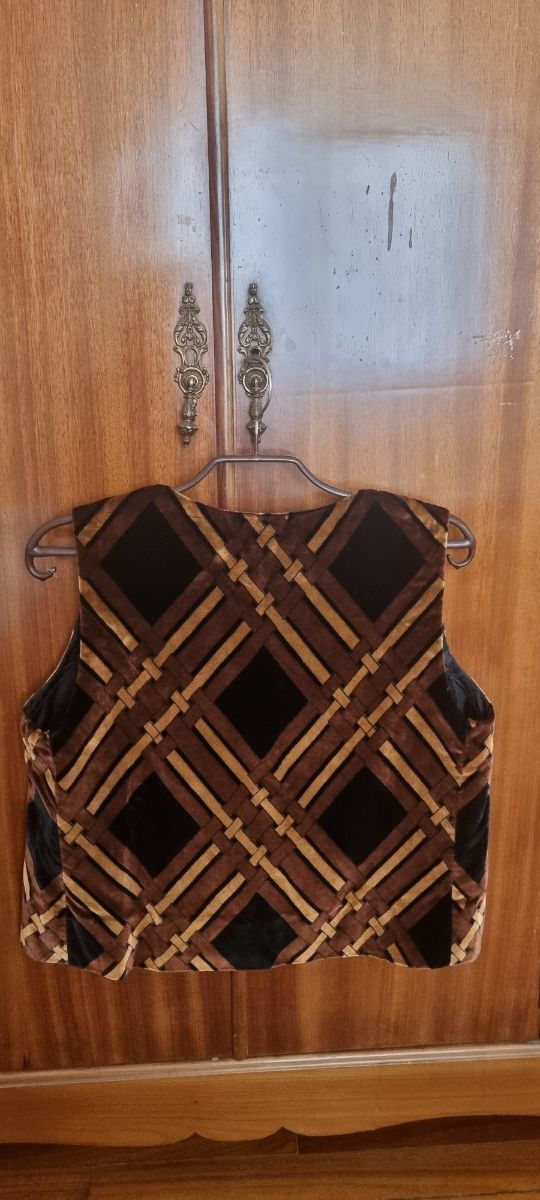 Conjunto terciopelo Vintage años 70. T 38