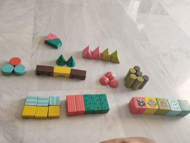 Juego de construcción madera