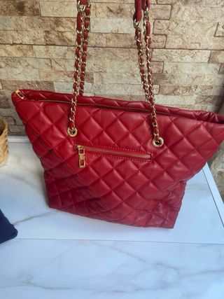 Bolso de hombro parfois rojo 
