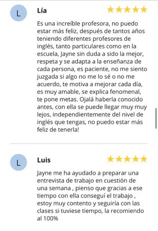 Clases de ingles online con nativa
