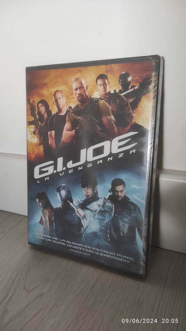 DVD película G.I.JOE La Venganza
