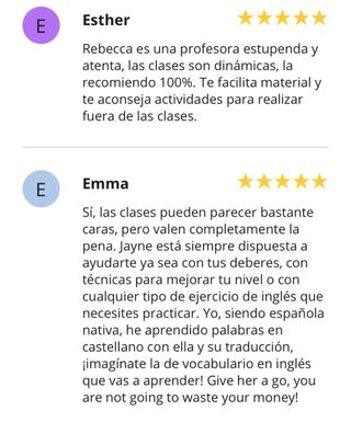 Aprende ingles online con profesora nativa 