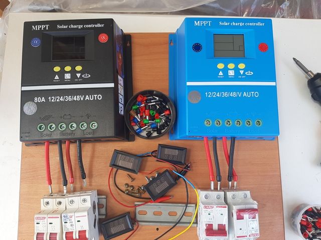 KIT 2 REGULADOR MPPT 100Ap