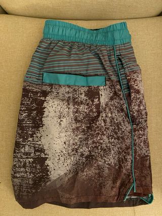 Bañador verde y gris