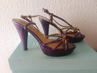 Sandalias zapatos fiesta tacón Doriani