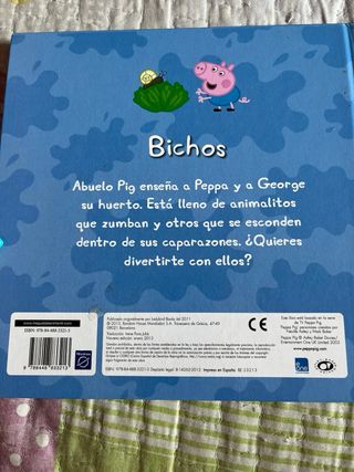 Libro peppa bichos
