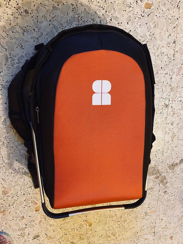 Mochila urbana porta bebe