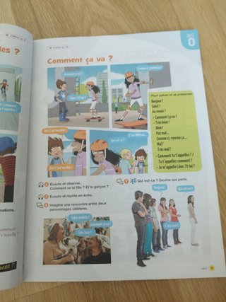 Libro de francés 1° de la ESO