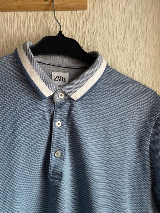Polo azul - Zara