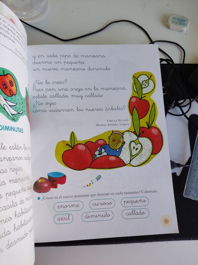 Libro 1⁰ Primaria. Regalo de cumpleaños