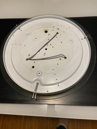 Plafoniera bianca usata ma in ottime condizioni