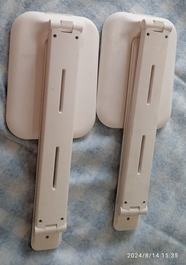 2 Lamparas LED color blanco