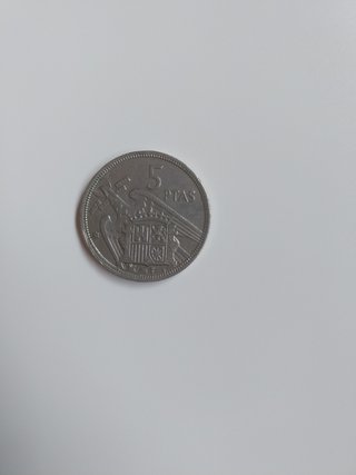Moneda de Franco 1957