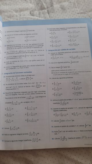 Libro Matemáticas II 2° Bachillerato