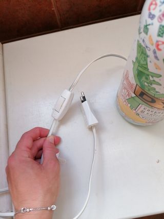 Lámpara botella Dyc