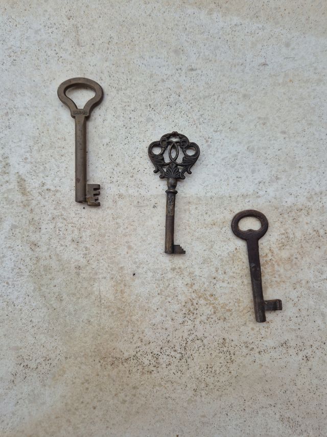 Llaves antiguas decorativas