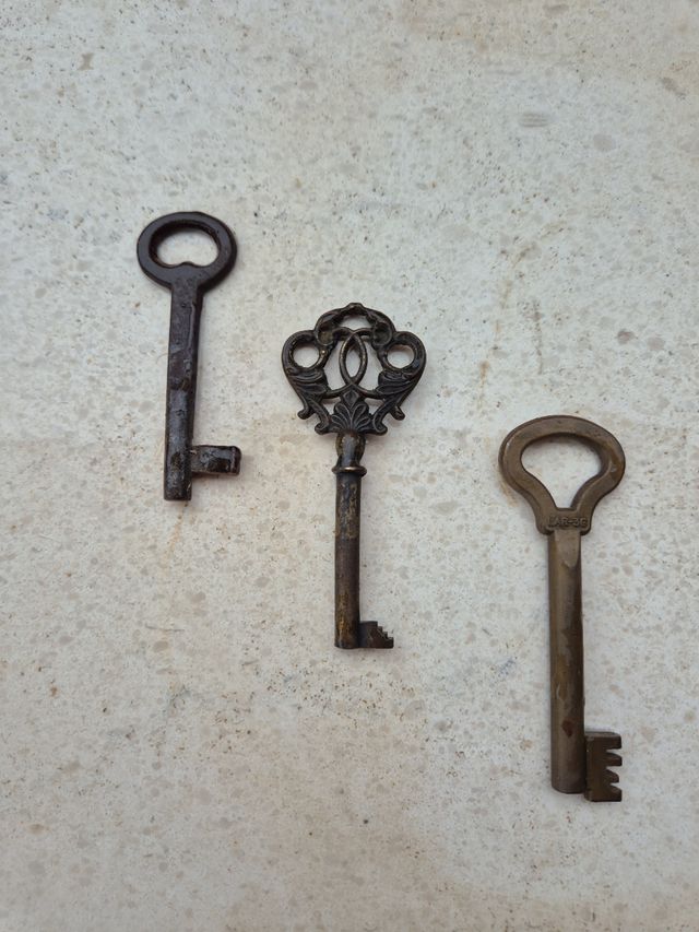 Llaves antiguas decorativas