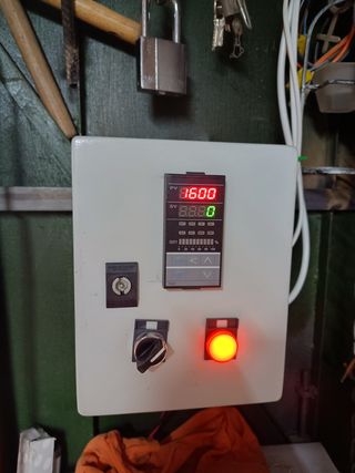 Horno de cerámica de gas