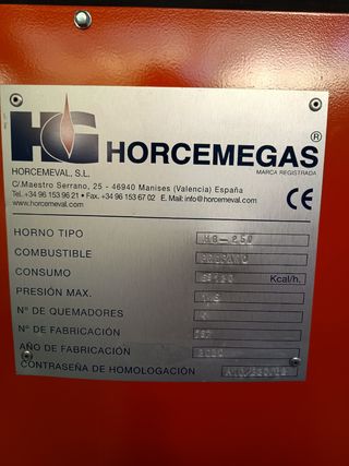 Horno de cerámica de gas
