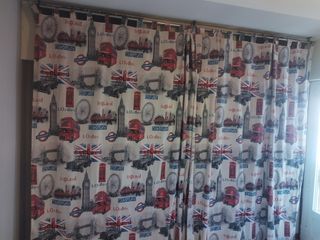 Cortinas salón Londres