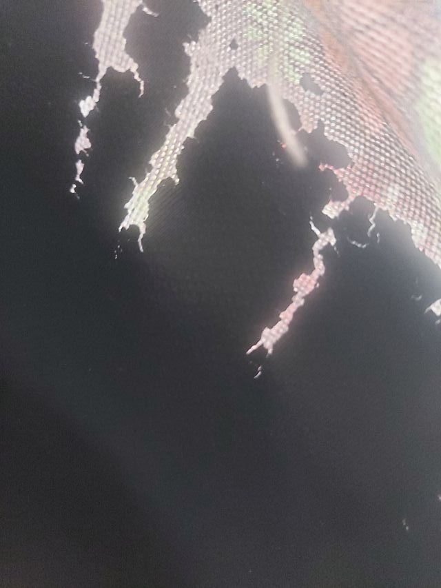 Mochila de tela estampada de mujer