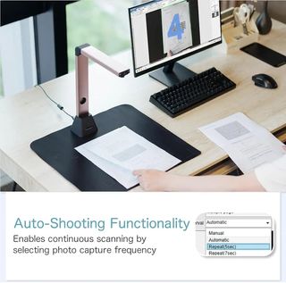 Scansione di documenti da 13 MP