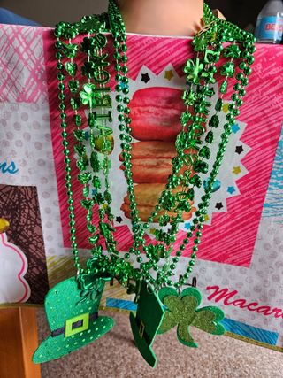 Accesorios verde Patrick Day carnaval