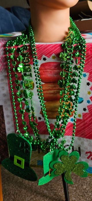 Accesorios verde Patrick Day carnaval