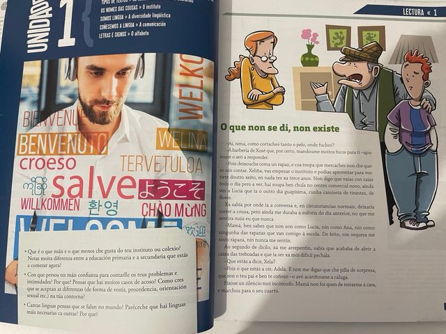 Lingua e literatura 1 ESO