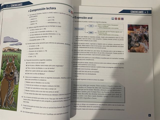 Lingua e literatura 1 ESO